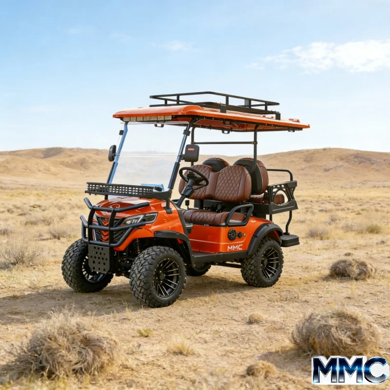 Beast Performance Edition 2/4/6/8 مقاعد 4WD عالية السرعة 5KW 7KW Raptor Edition، عربة جولف كهربائية للطرق الوعرة #2