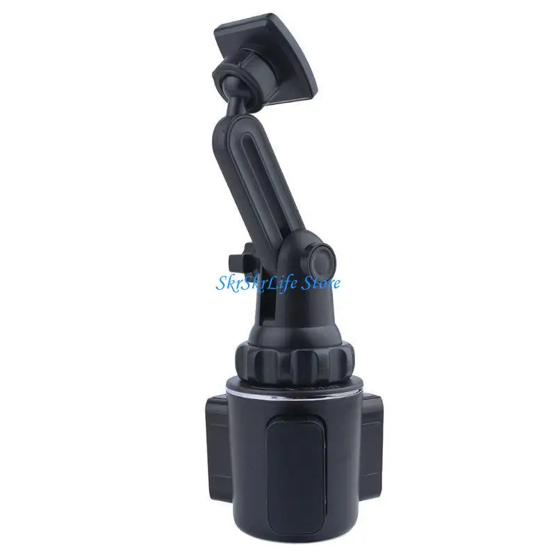 

E65E Adjustable Long Arm Mount Car Cup Magnet Holder Stand for phone Smartphone 3-7 inch Cellphone
