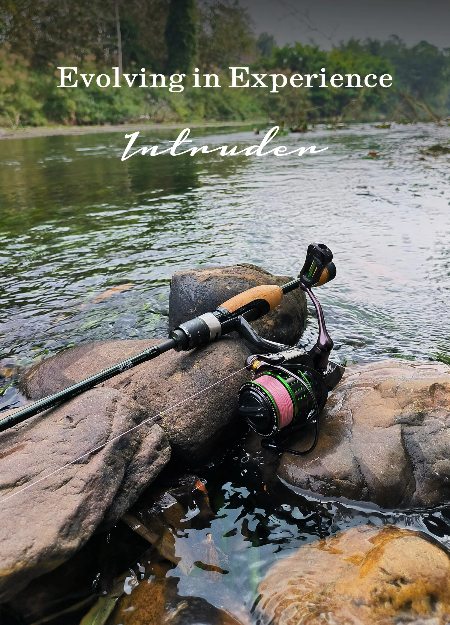 TSURINOYA INTRUDER 1,6/1,68/1,8/1,98m 5-teilige tragbare Spinn- und Casting-Angelrute für Forelle, Barsch, Bergbäche, packbare Rute – Detail 35