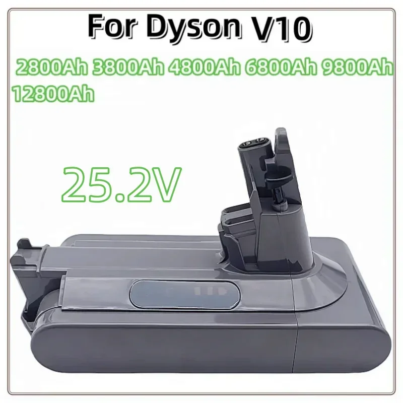 12800mAh 25.2V suitable for V10 DC31A DC34B series battery SV03 DC62 SV10 SV11 SV12 SV14 SV15 vacuum cleaner battery