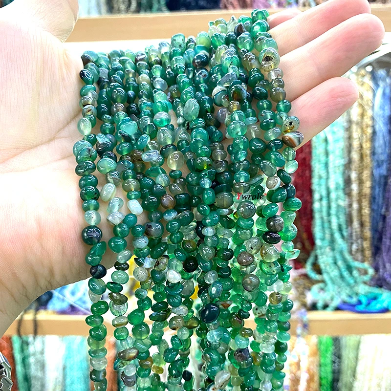 Natural Stone 3-5mm 30inch Irregular Amazonite Loose Spacer Beads for Jewelry Making Diy Necklace Bracelet Charms Accessories