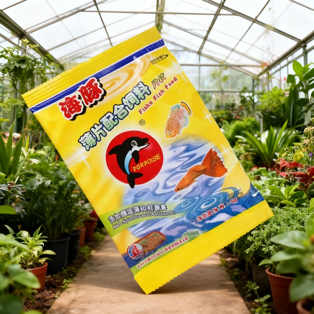 10g (2bags）Aquarium samll Fish Food Flakes Shrimp Algae Powder Nutrition For Tropical Fish Ornamental Forage Colorful Products