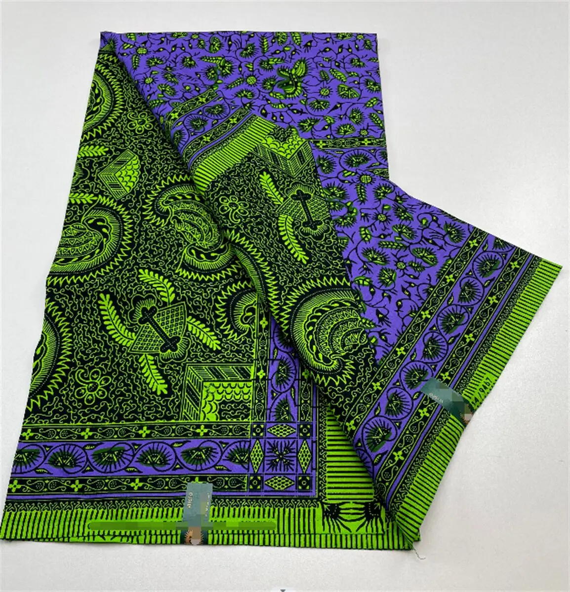 

100% Cotton Veritable Original Real Ankara African Wax Fabric Ghana Print Wax Fabric High Quality Nigeria Batik Soft Tissu Pagne