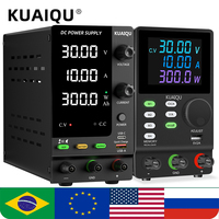 KUAIQU Adjustable Regulated Power Supply 24V 30V 60V 120V 200V 300V, Variable Voltage Current,For Repair Phone, Battery Charging