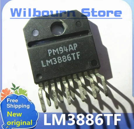 1PCS/LOT New original LM3886TF LM3886 AB ZIP-11