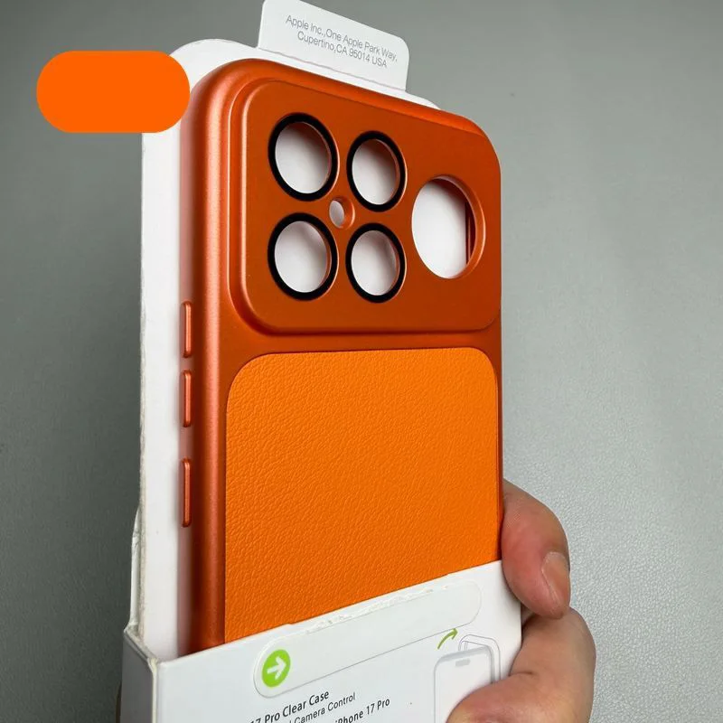 Für Poco F9 Ultra Hülle Poco F9 Pro Cover Poco F8 Ultra F8 Pro Lederhülle Luxus-Objektivschutz Matte Leder-Rückabdeckung – Detail 7
