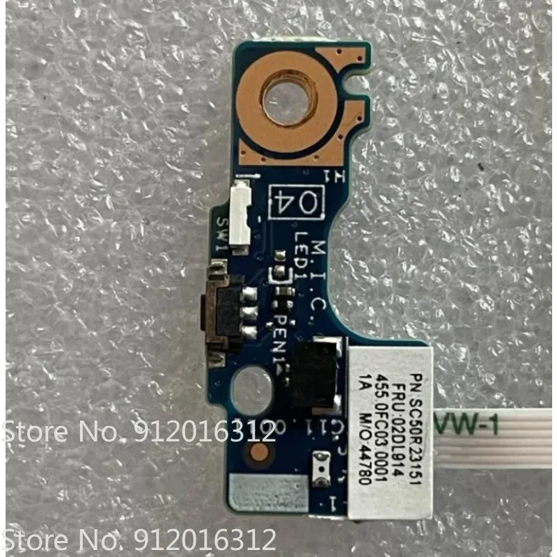 New Button Board Cable for Lenovo ThinkPad L390 L380 Yoga S2 4th 3rd Power Board Switch Cable 02DL914