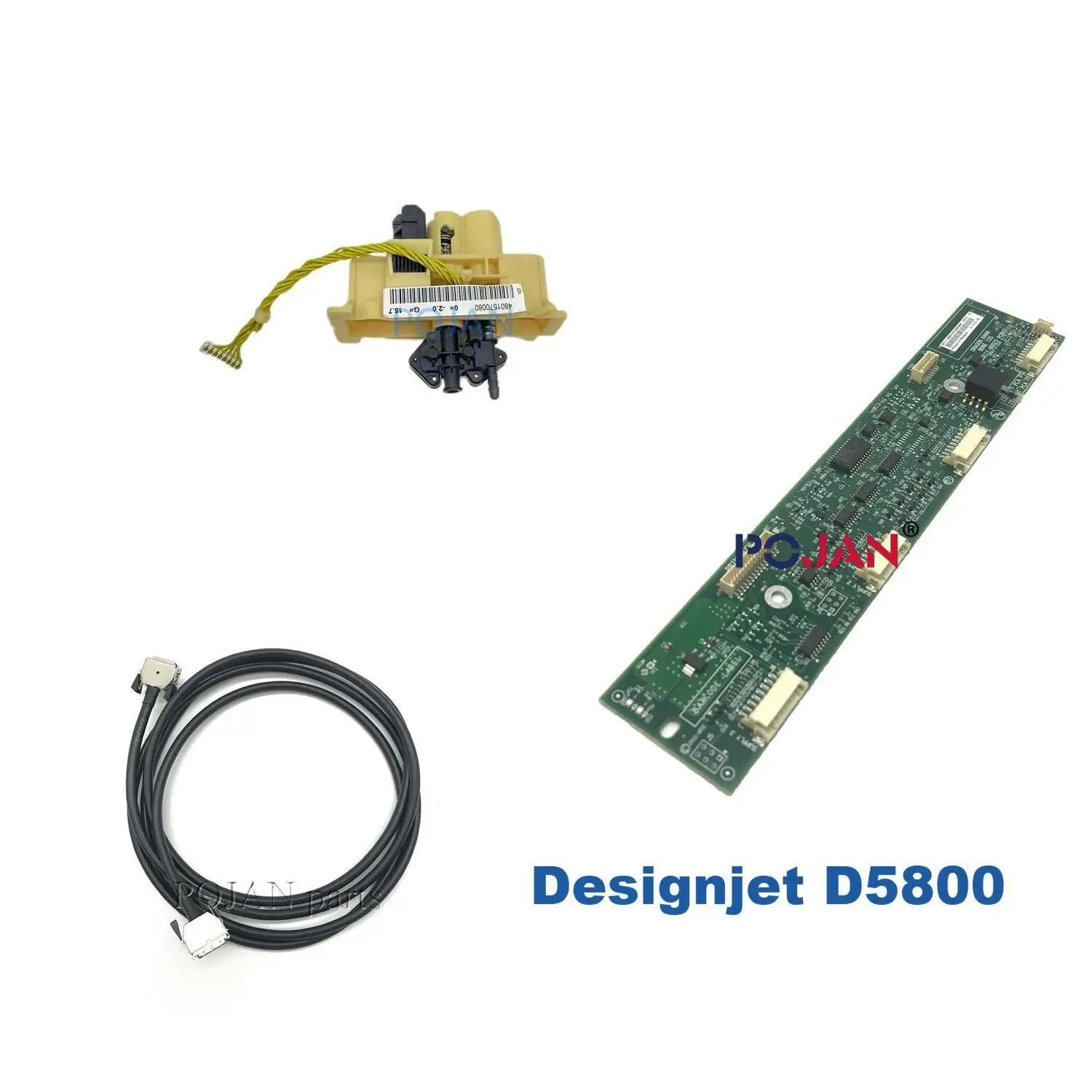 

POJAN PIP Valve B4H70-67137 Or ISS PCA F2L45-67004 Or Trailing Cable 60inch fix Ink Tube System Fit Designjet D5800 Plotter Part
