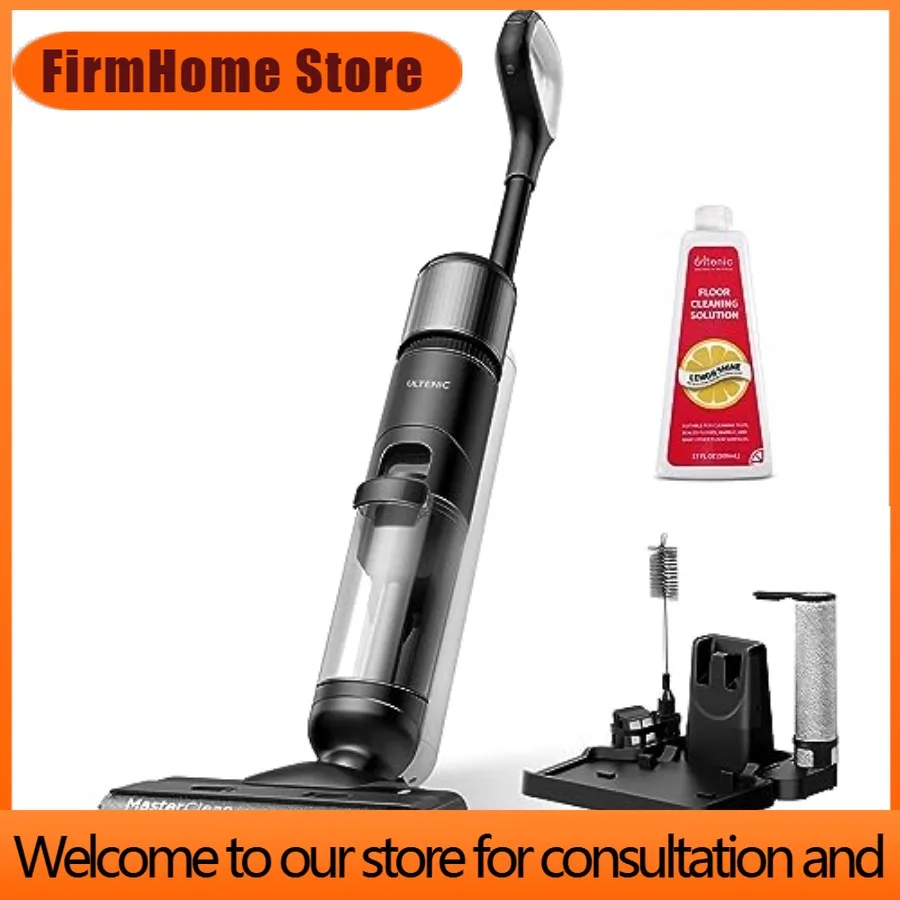 FirmHome StoreCordless Wet Dry Vacuum Mop Combo For Hard Floors 3-in-1 Cleaner With Self-Cleaning Smart Detection Edge Cleaning