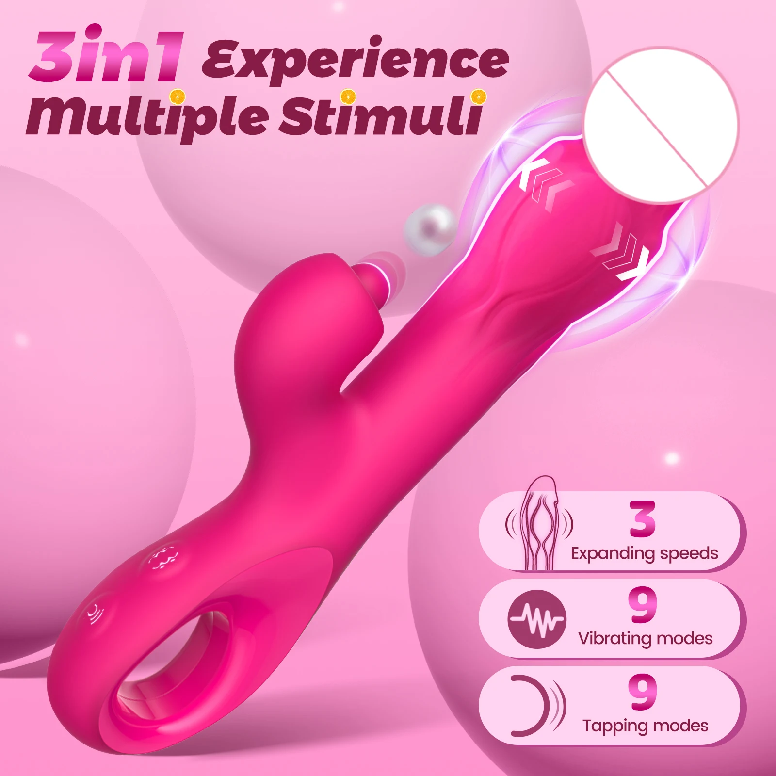 FLXUR Rabbit Vibrator Sex Toys for Women APP Control Multi-Function Erotic Wand Adult Product Female Masturbation Special Gift