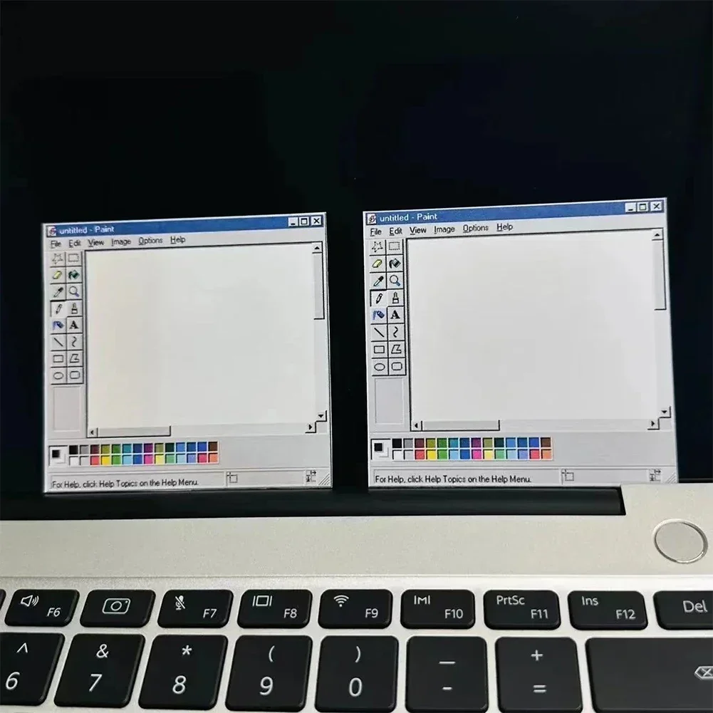50 Sheets Vintage Computer Drawing Board Notepad Retro Style Memo Pad Square Paper for Creative Illustration and Design Pads