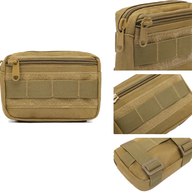 Tactical Molle Admin Pouch per gilet tattico petto marsupio Utility Tool Pouch Tactical EDC Bag