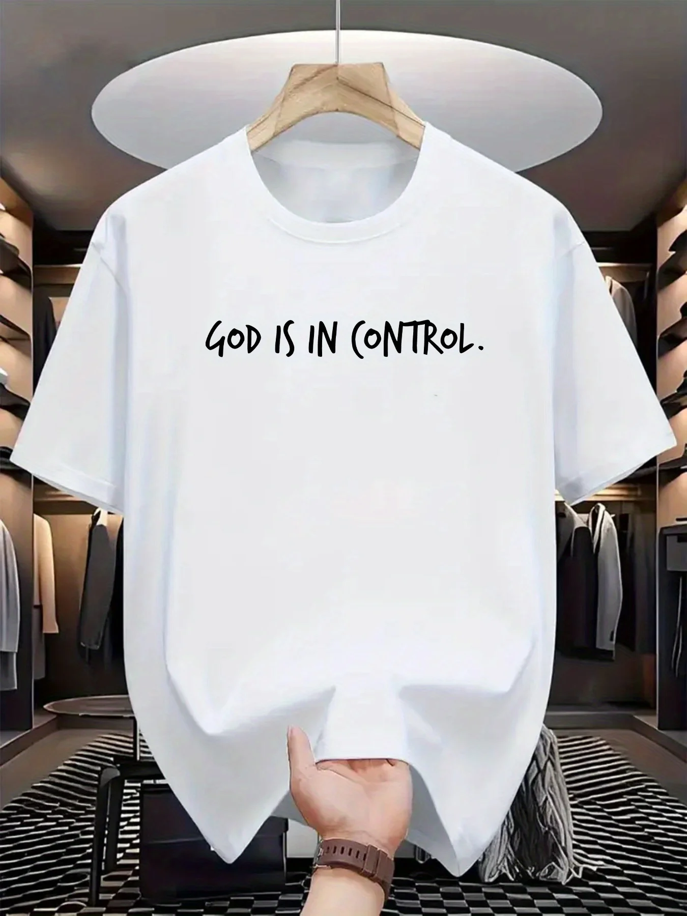 Men'S Casual Summer Graphic T-Shirt - 
