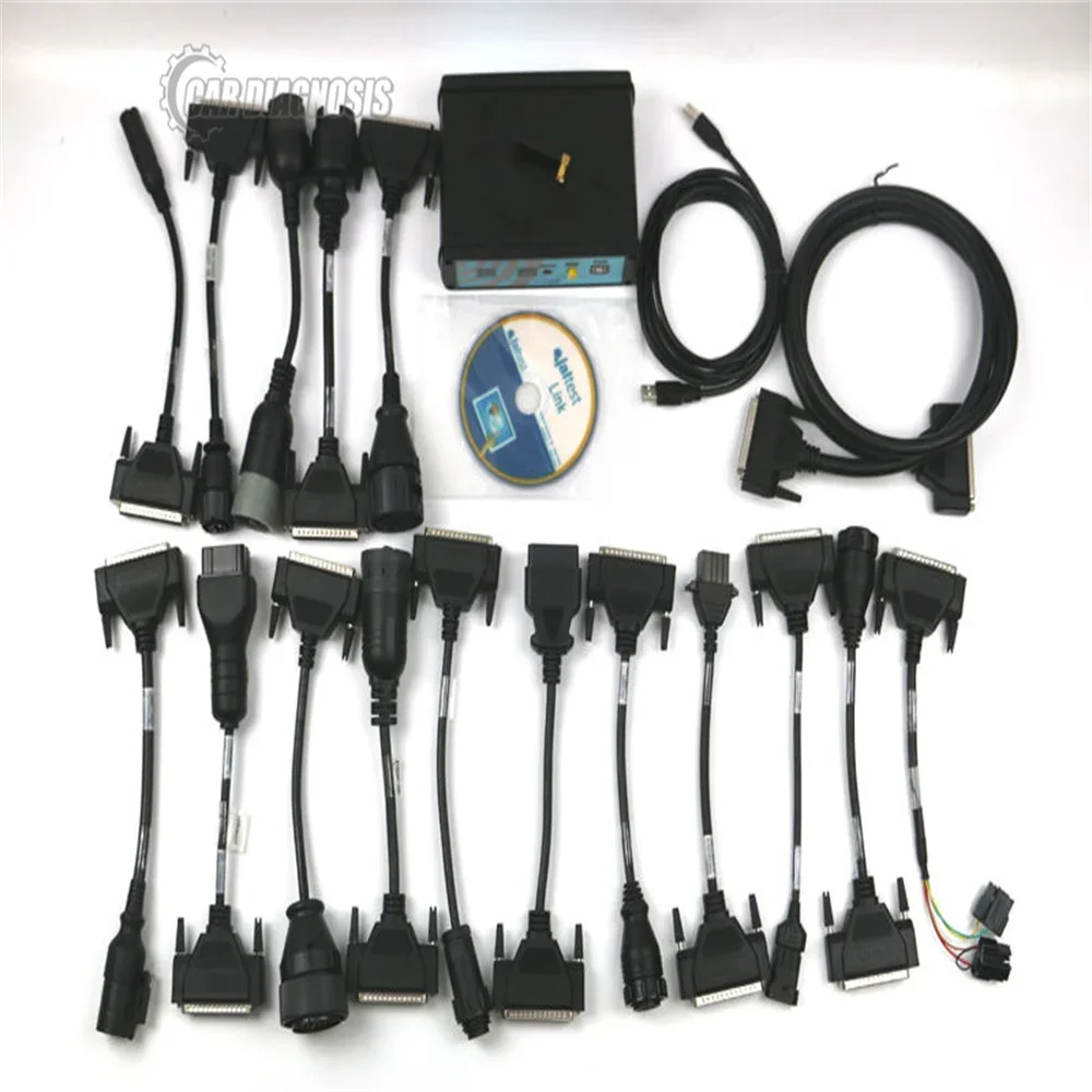 For Jaltest Excavator Universal Truck Excavator Diagnostic Kit and CF53 Laptop for Jaltest Link Heavy Duty Truck Diagnostic Tool