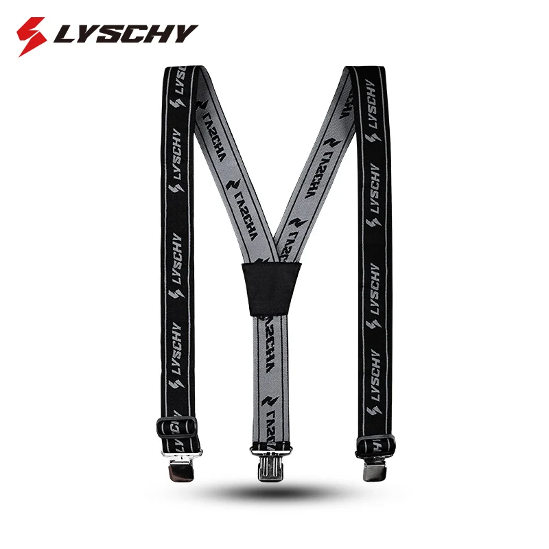 Y Shape Pants Suspenders Pants Braces Belt Men's Back Suspenders Adjustable Pants Brace Motorcycle Racing Riding Suspender Strap