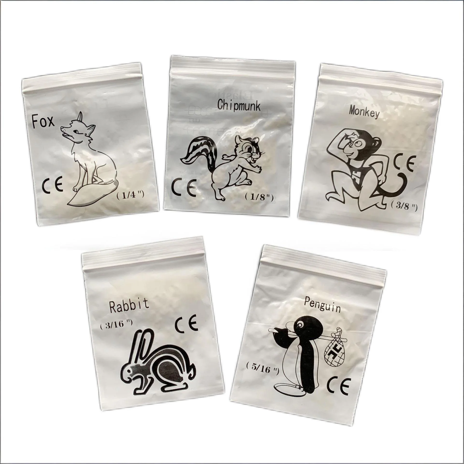 100 Pieces/Bag Colorful Orthodontic Elastic Rubber Bands Braces Silicone Orthodontic Tie Bands 2.5/3.5/4.5/5.0/6.5 oz Sizes