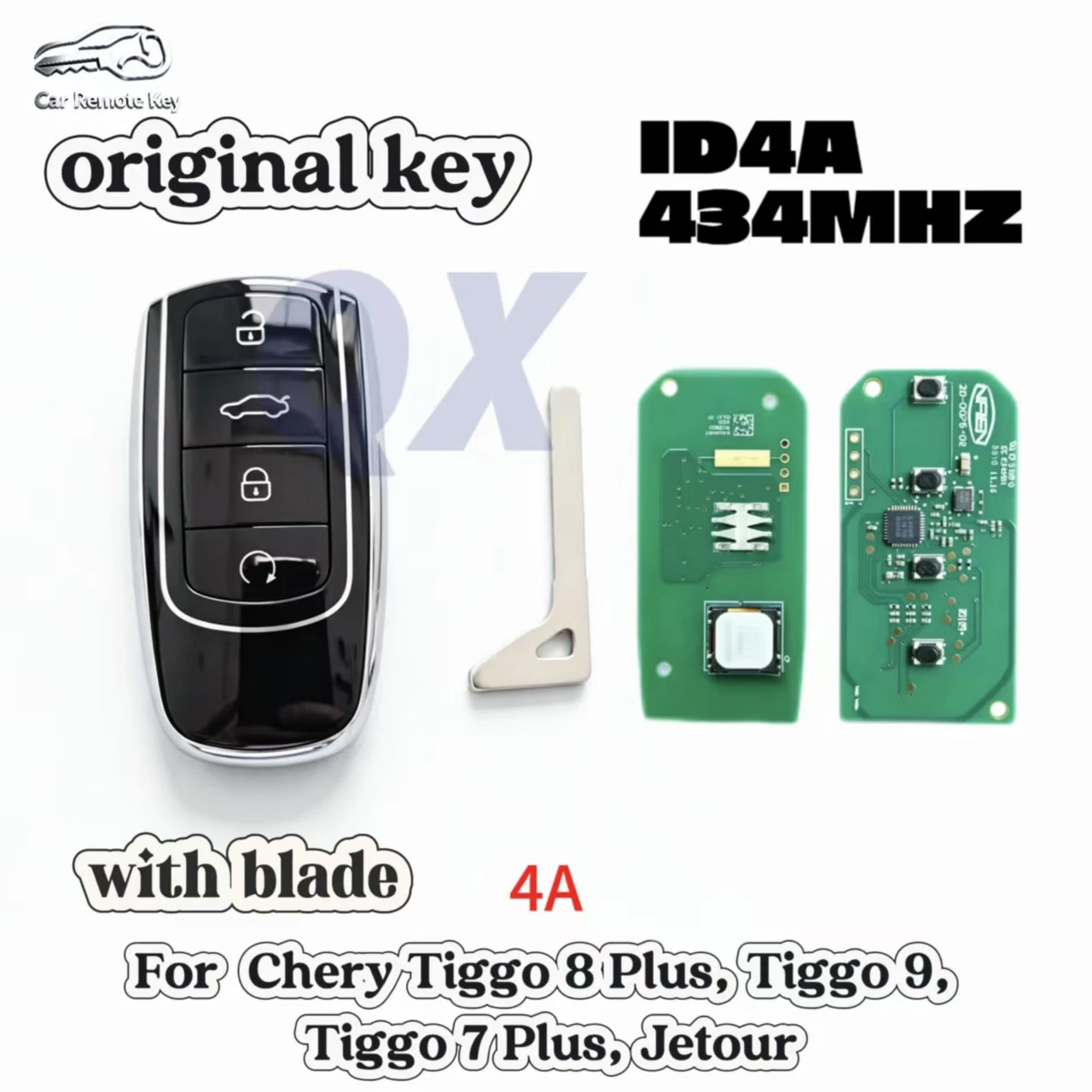 OEM Smart Remote Key Fit for Chery Tiggo 8 Plus, Tiggo 9, Tiggo 7 Plus, Jetour