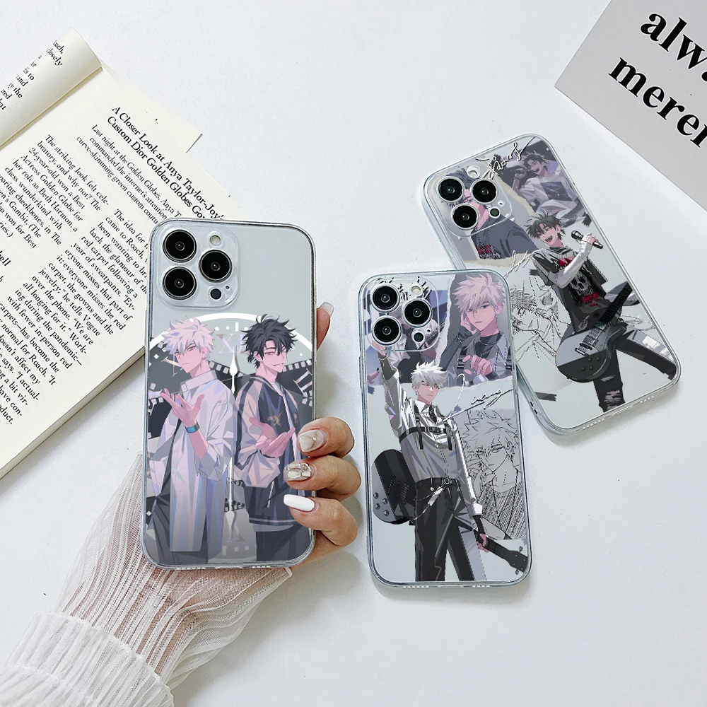 

Anime Link Click Phone Case For Samsung S24 S23 S22 S21 S20 S10 FE Note20 Note10 Plus Ultra Lite 5G Clear Soft TPU Cover