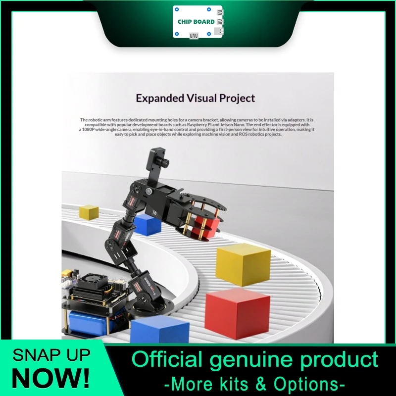 XIAO R XR-6DOTX2 6DOF Robotic Arm Programmable Open Source Automation Development Platform