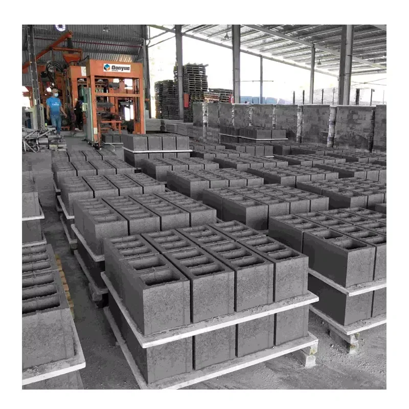 2026 CE QT4-15 Fully Automatic Hydraulic Paver Block Machine Concrete Interlocking Brick Making Machine Production Line