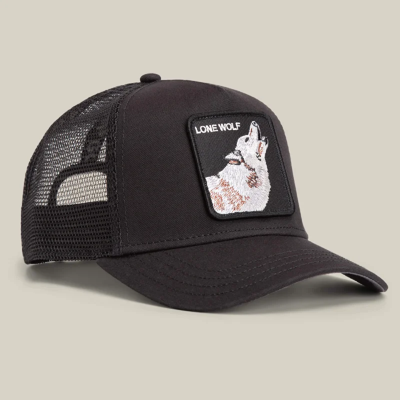 Goorin Bros قبعات البيسبول الأصلية لسائقي الشاحنات The Lone Wolf Casquette الفكاهة وقح The Sasquatch Hombres Accesorios #5
