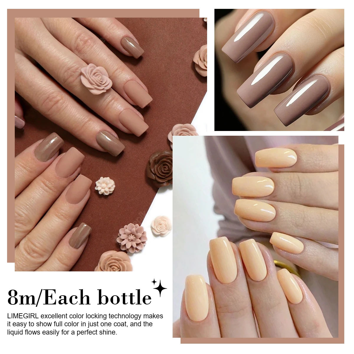 12 шт. набір гелевого лаку з LED-лампою 6