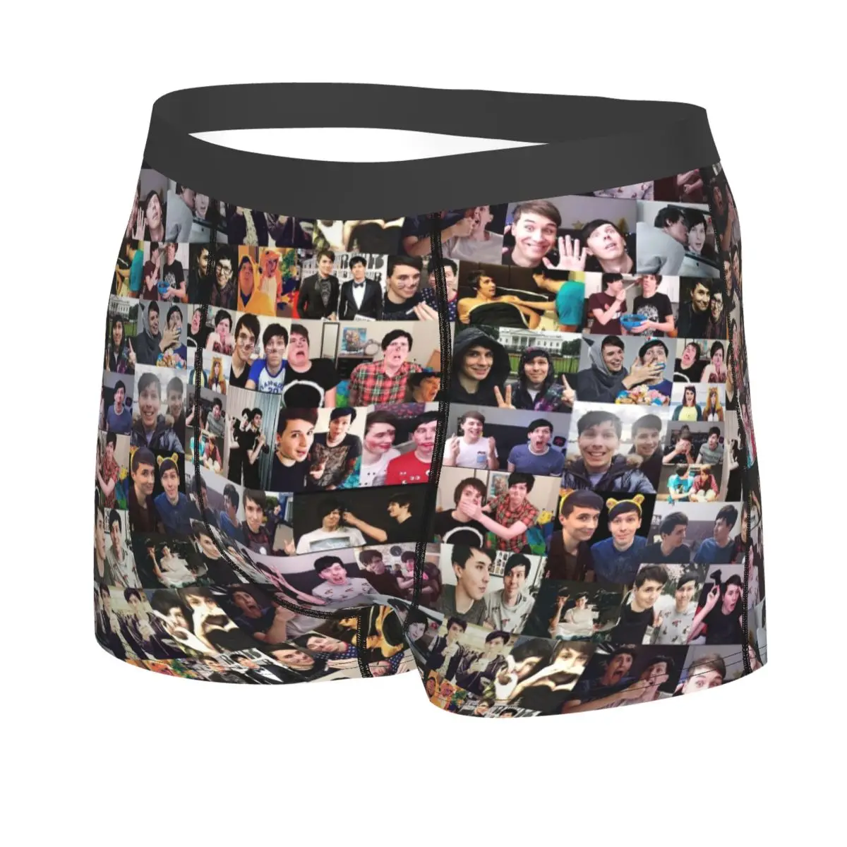 الملاكم السروال السراويل دان وفيل! سراويل داخلية ناعمة للرجال لهدايا صديقها للرجال