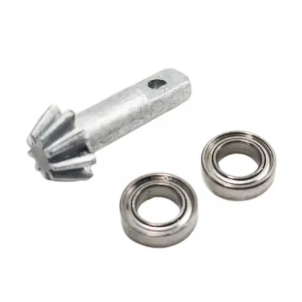 RC Vehicle Accessories Metal Axle Bevel Gear and Bearings Upgrade Kit for MN82 MN78 MN99S2 Model