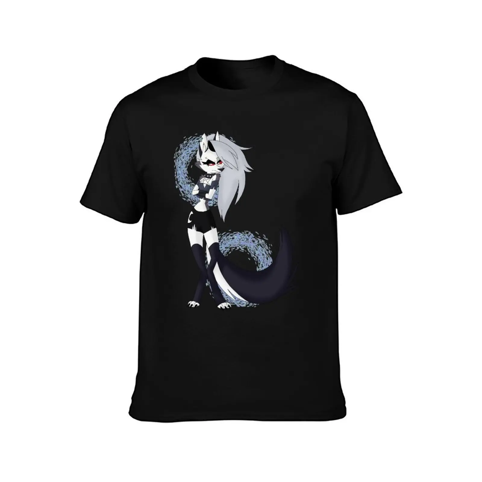 Loona from Helluva Boss T-Shirt Plus Size Basic Cotton T-Shirt