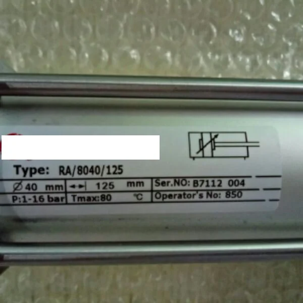 Brand New Authentic Pneumatic cylinder RA/8080/JM/80  PRA/802100/M/160 QM/192050/00