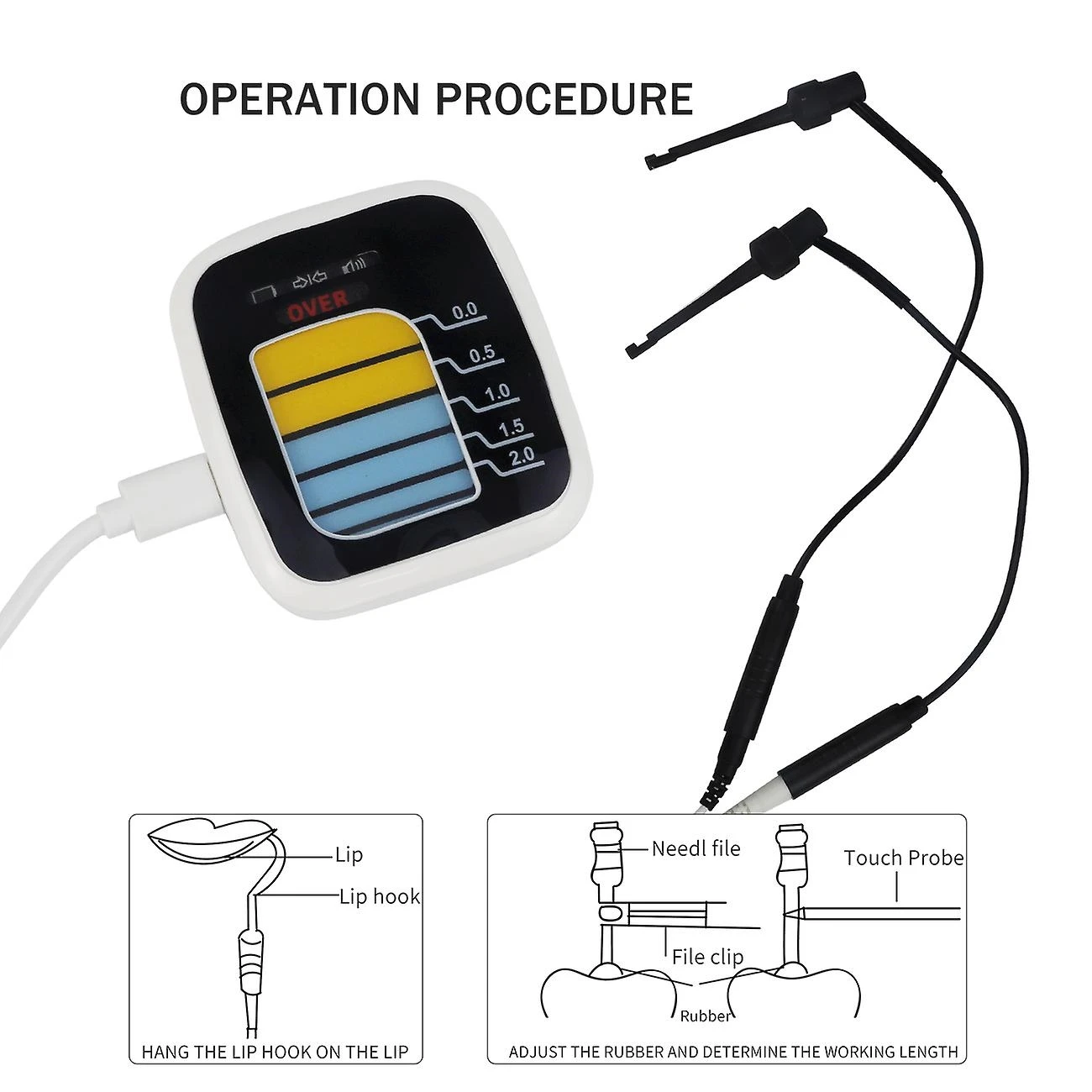 Dental Mini Endodontics Apex Locator 2.4