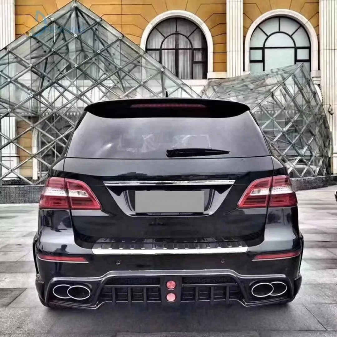 Face-lift Body Kit for   ML W166 ML350 ML400 ML63 Upgrade to Wide Body Kit With Front Bumper Rear Bumper