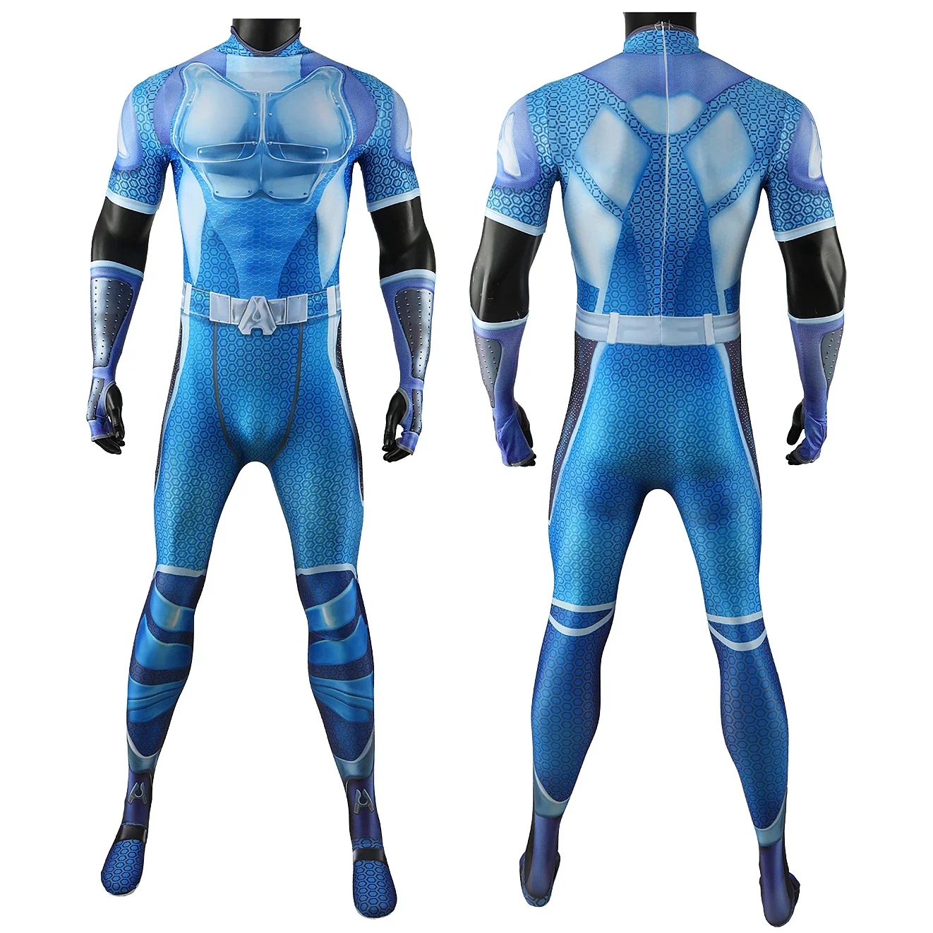 The Boys 4  Cosplay A-Train Costume Superhero Bodysuit A-Train Costume 3D Printed Spandex Zentai Outfit Halloween Costume Boys