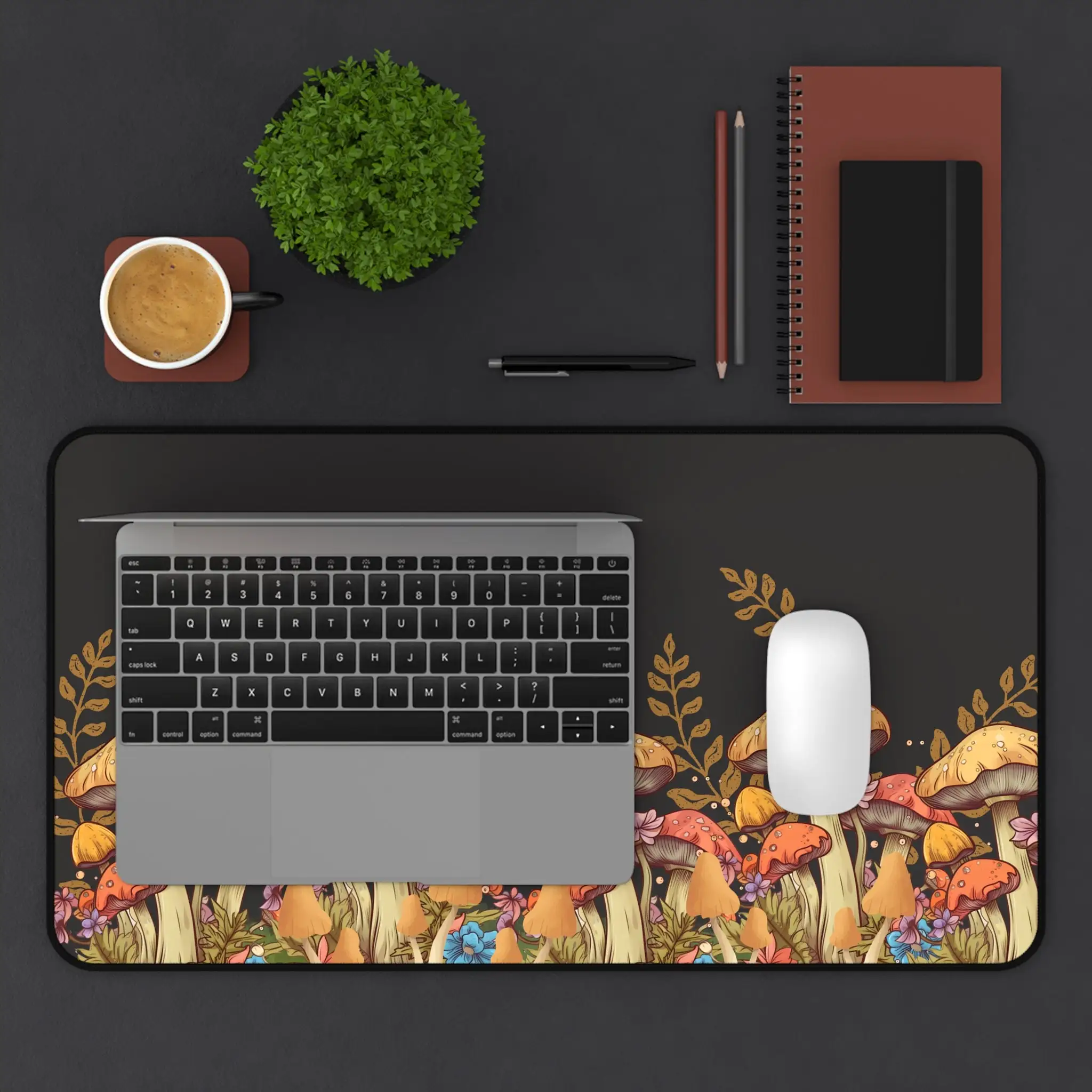 Bizarre Mushroom Table Mats,office Decorations,mousepad for Home Offices,computer Accessories,creative Gifts for Mushroom Lovers