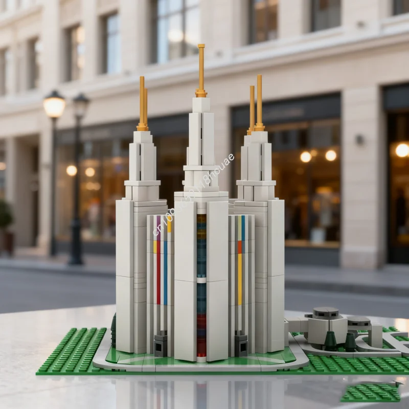 

1001 шт. MOC Washington D C храм архитектурная модель строительные блоки DIY игрушки идея образование кирпич Рождественский подарок на день рождения