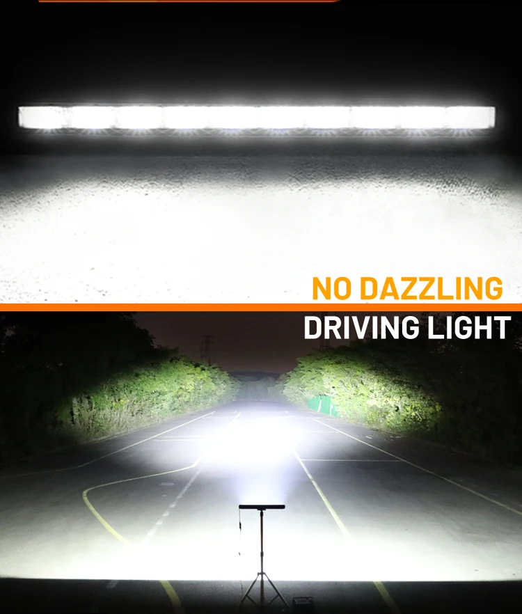 CO LIGHT LED Light Bar 52 Inch 60,000LM DRL Spot Flood Combo Beam Driving Off Road Fog Work for Truck Pickup ATV UTV SUV 12V 24V