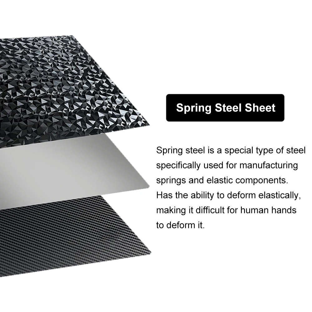 لوحة PEI لـ Ender 3 V3 SE، Ender 3 V3 KE، Ender 3/5 S1 Pro Build Plate K1C سرير ساخن لـ Creality K1، Ender 3 V3 PEI Sheet #3