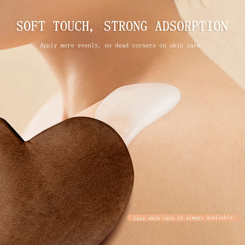 Reusable Body Self-Tanning Glove Cream Lotion Mousse Body Cleaning Glove Double-Sided Prevents Sticky Hands Applicator Self Tan