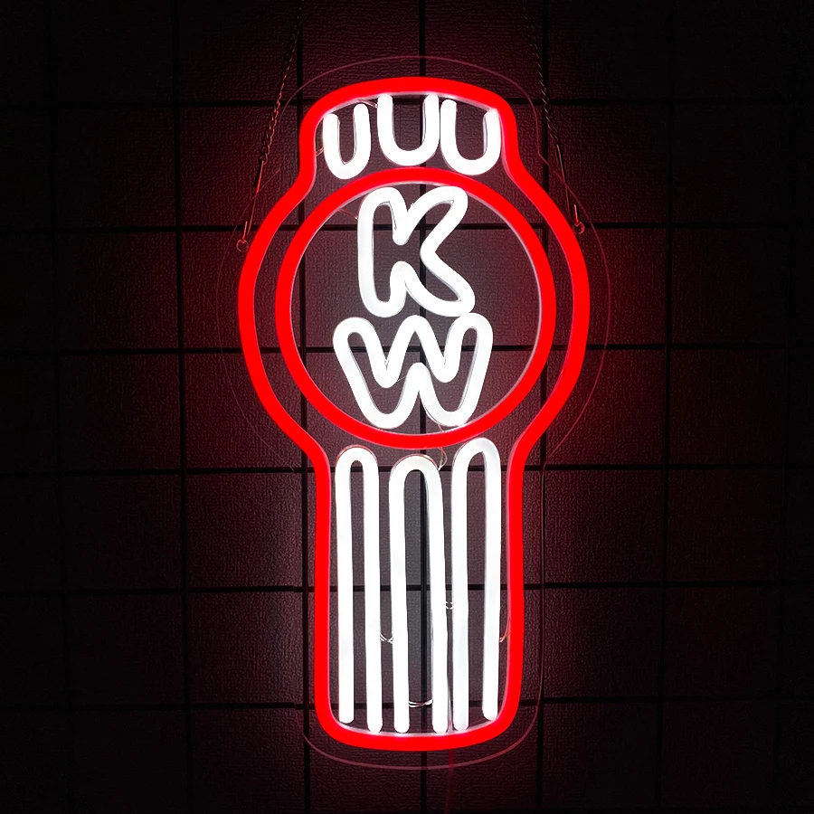 자동차 네온 사인 벽 장식을위한 자동차 경주 LED KW 네온 불빛 표지판 어린이를위한 침실 소년 방 놀이방 차고 파티 장식