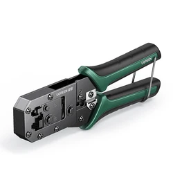 UGREEN RJ45 Crimper Tools RJ45 Crimping Pliers for CAT6/7 Ethernet Lan Cable Network Cutter Stripper Plier Multi-function Tools
