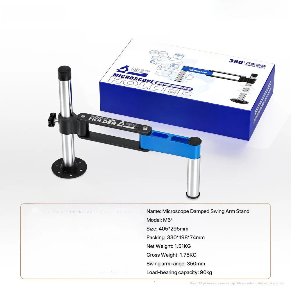 Microscope Stand for m6 Plus Graduated Rotation Scale Facilitates Accurate Repeatability in Calibration and Testing