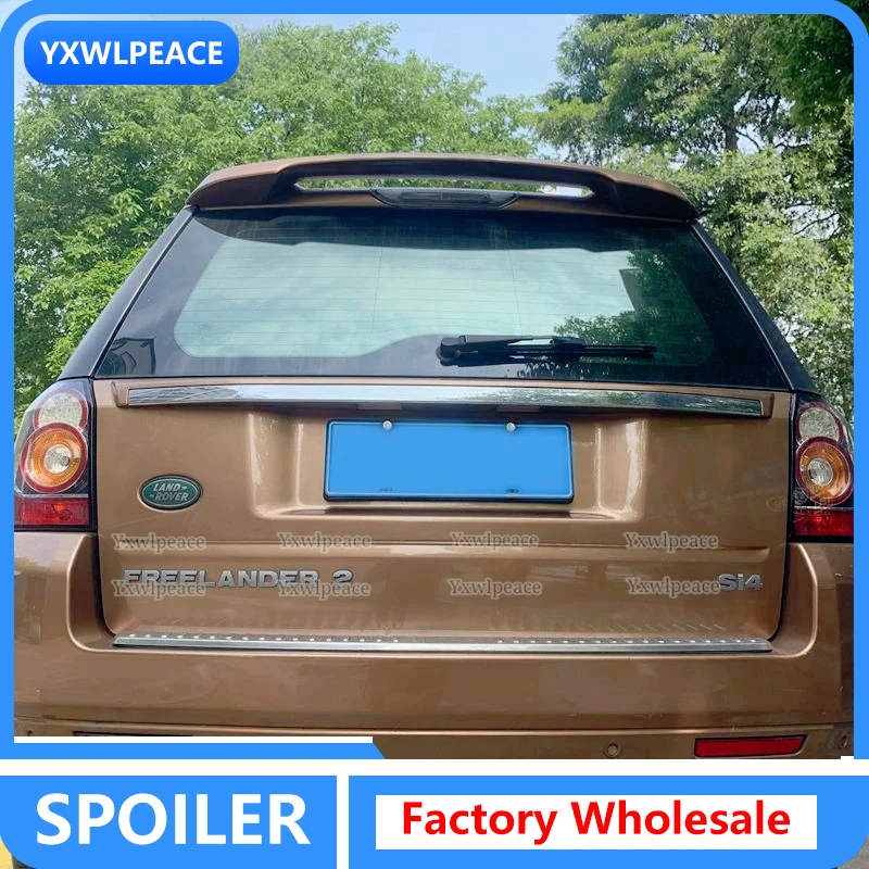 Suitable for Land Rover Freelander 2 2007 2008 2009 2010 2012 2013 2014 ABS Plastic Rear Window Roof Spoiler Car Rear Wing Trim