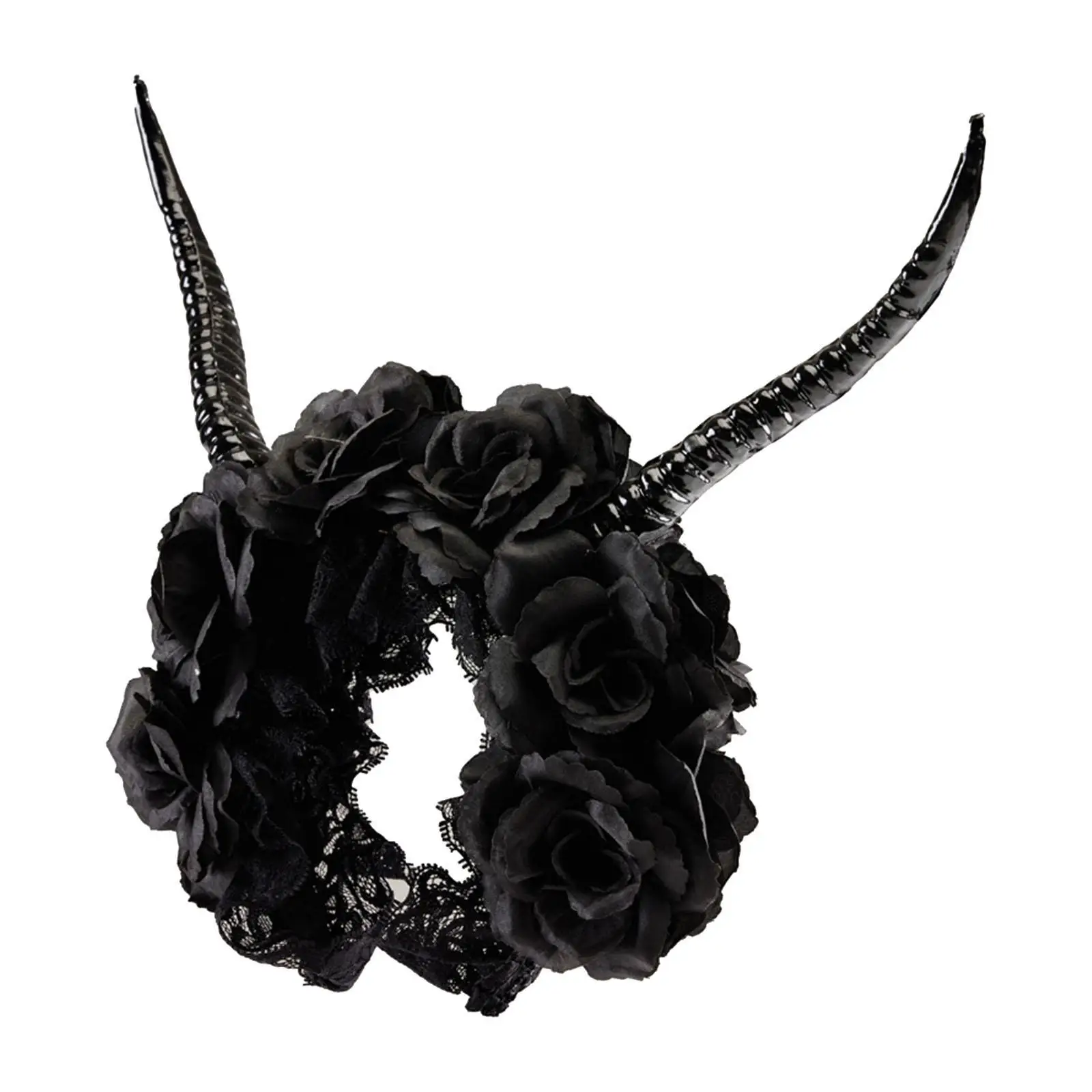 Antelope Horn Headband Halloween Headdress for Carnival Stage Performances