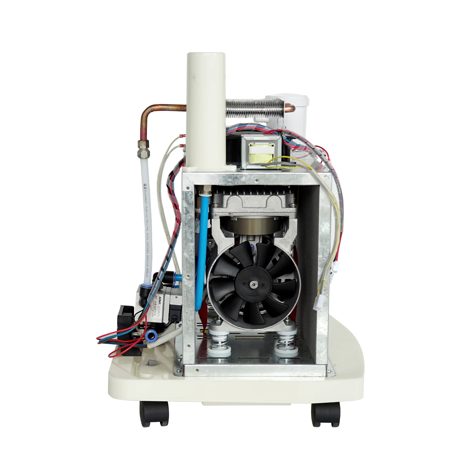 Concentrador de oxígeno portátil, modelo 5-10LPM, tamiz molecular de doble torre