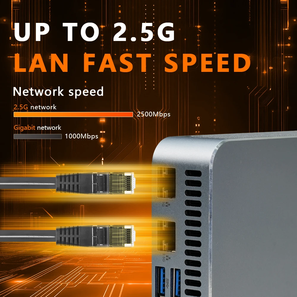 KTHIN MID3 미니 PC i7-1360P 5.0GHz WIFI6 BT5.2 미니 컴퓨터 DDR5 16GB RAM 512GB ROM 2.5G LAN USB4.0 미니 데스크탑 컴퓨터