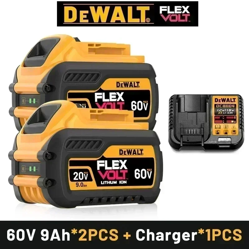 

DEWALT FLEXVOLTA DCB615 DCB612 DCB609 DCB606 60V/20V Lithium Ion Battery Pack For DEWALT Lithium Battery Power Tools