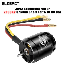 GLOBACT Brushless Motor 3542 1850KV 2250KV RC Crawler Motors for 1/10 TRX4 TRX6 Axial SCX10 RC Crawler Car Upgrades Parts