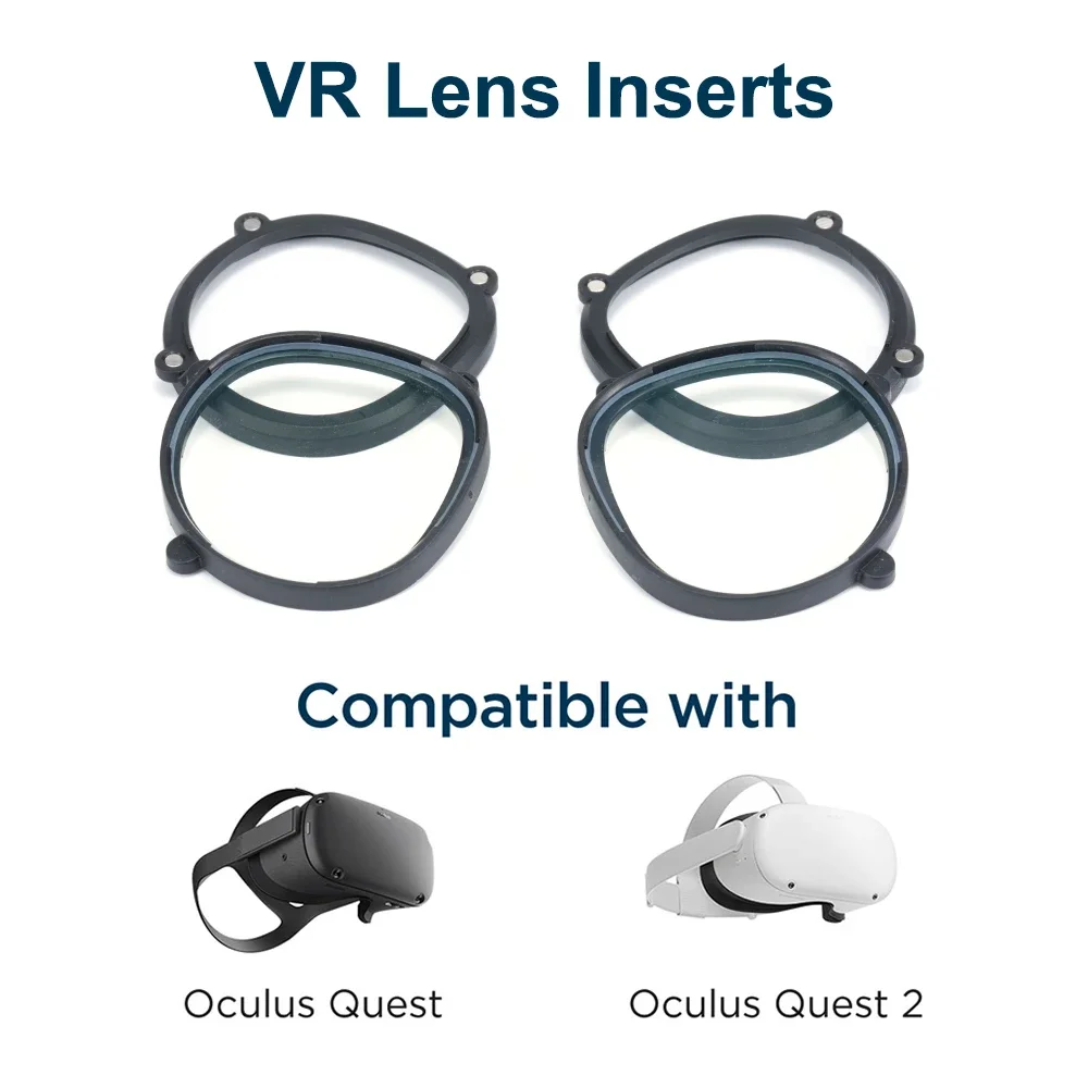 New Quest2 Lens Myopia Anti Blue Light Magnetic Glasses Frame Quick Disassemble Inserts VR Prescription Lenses Fo Oculus Quest 2