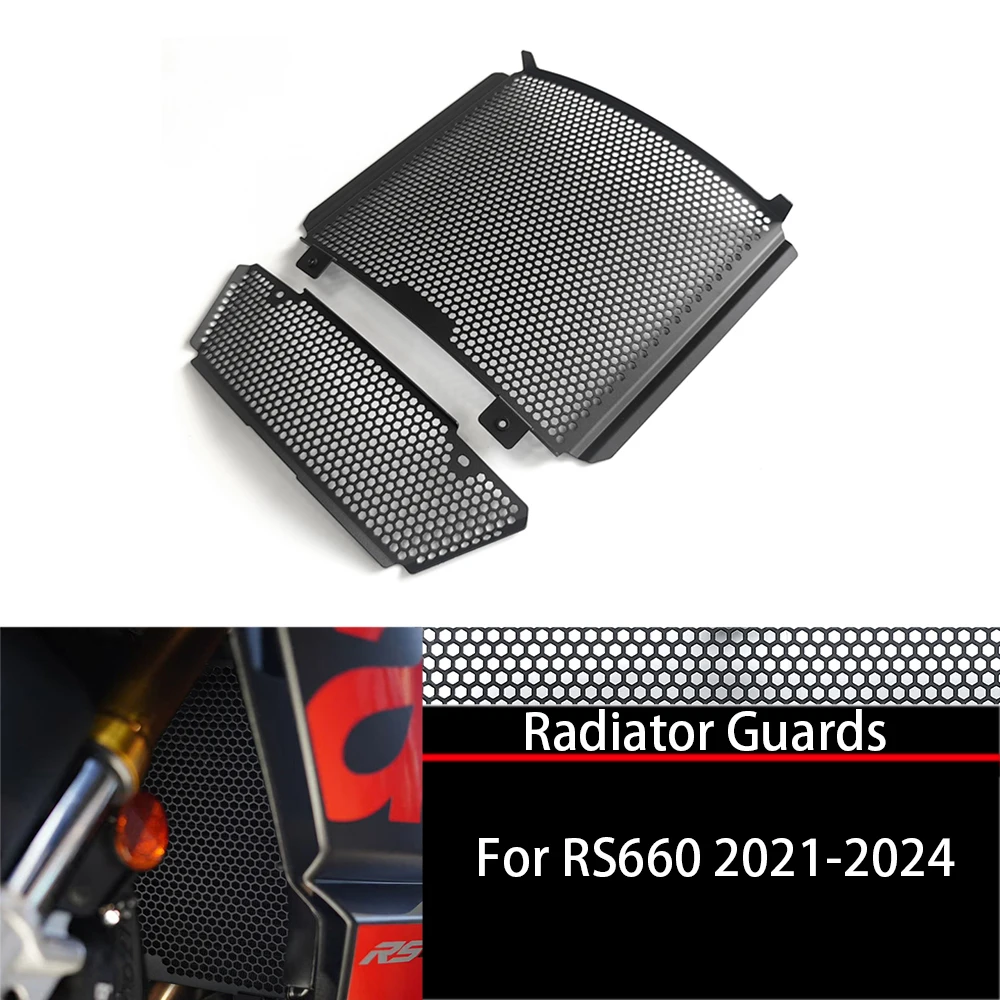 

RS660 Motorcycle Accessories For Aprilia RS660 2021-2024 Radiator Guard Grille Grill Cooling Cover Protection