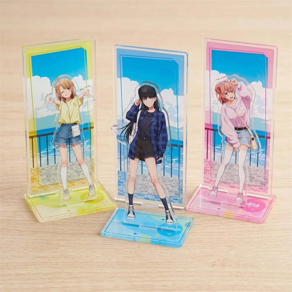 15cm Anime Rascal does Not Dream magic version Acrylic Stand Keychain Cosplay Characters Ornament  Accessories Goods  gifts
